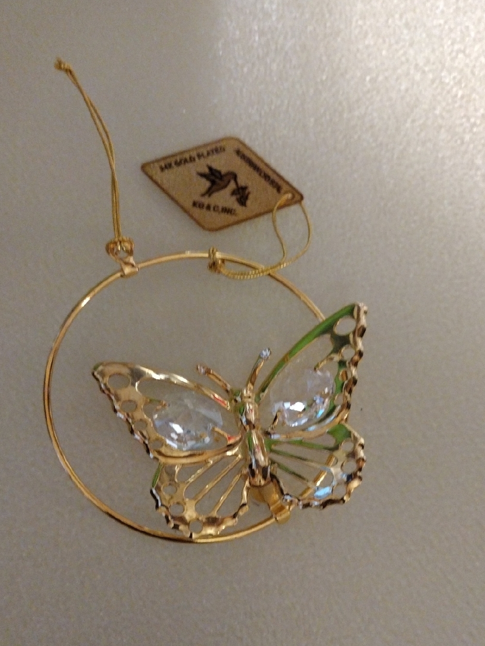 Genuine Austrian Crystal Butterfly Suncather